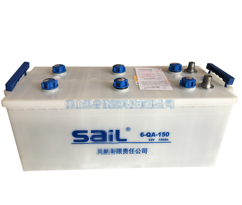 风帆电池6-QA-150圆柱端子加液电瓶 12V150Ah货车发电机电池批发